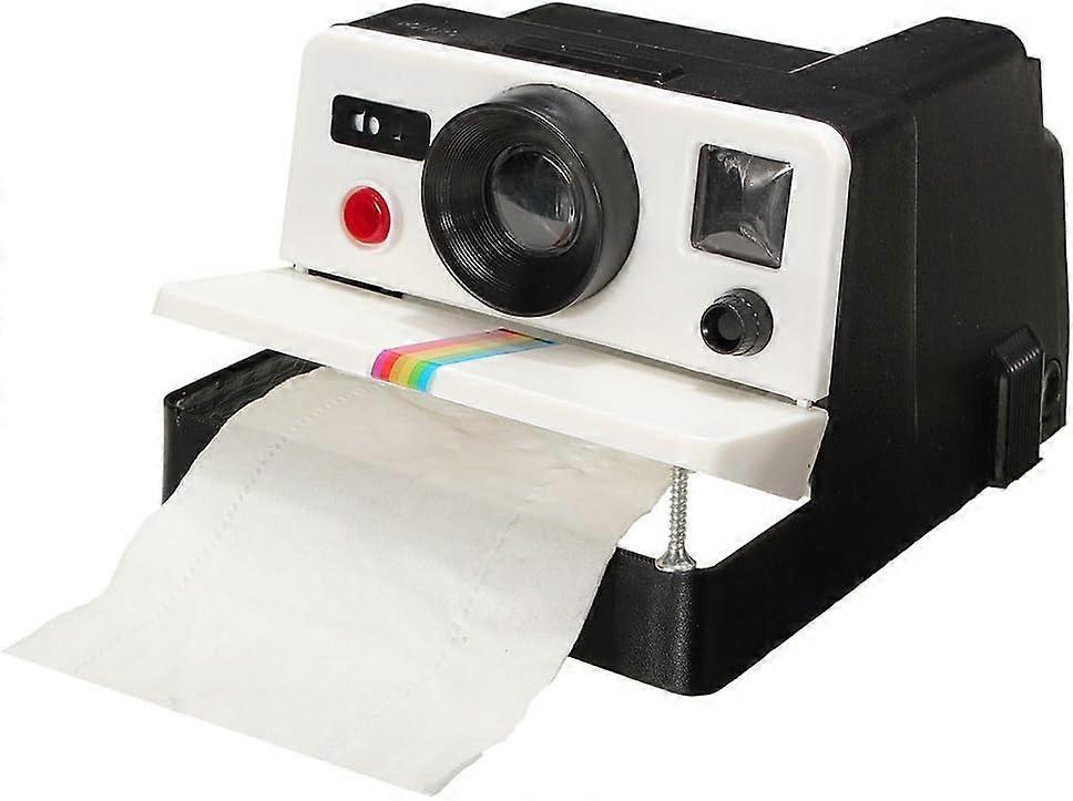 Retro Creative Camera Shaped Toilet Paper Roll Holder Tissue Box Covers