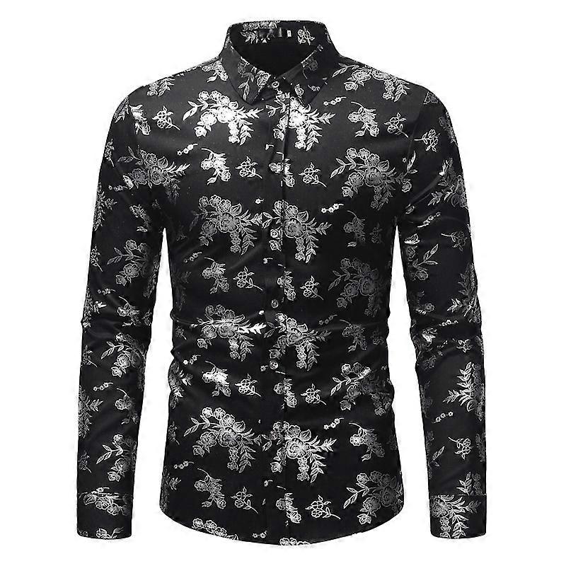 Camicia slim manica lunga da uomo