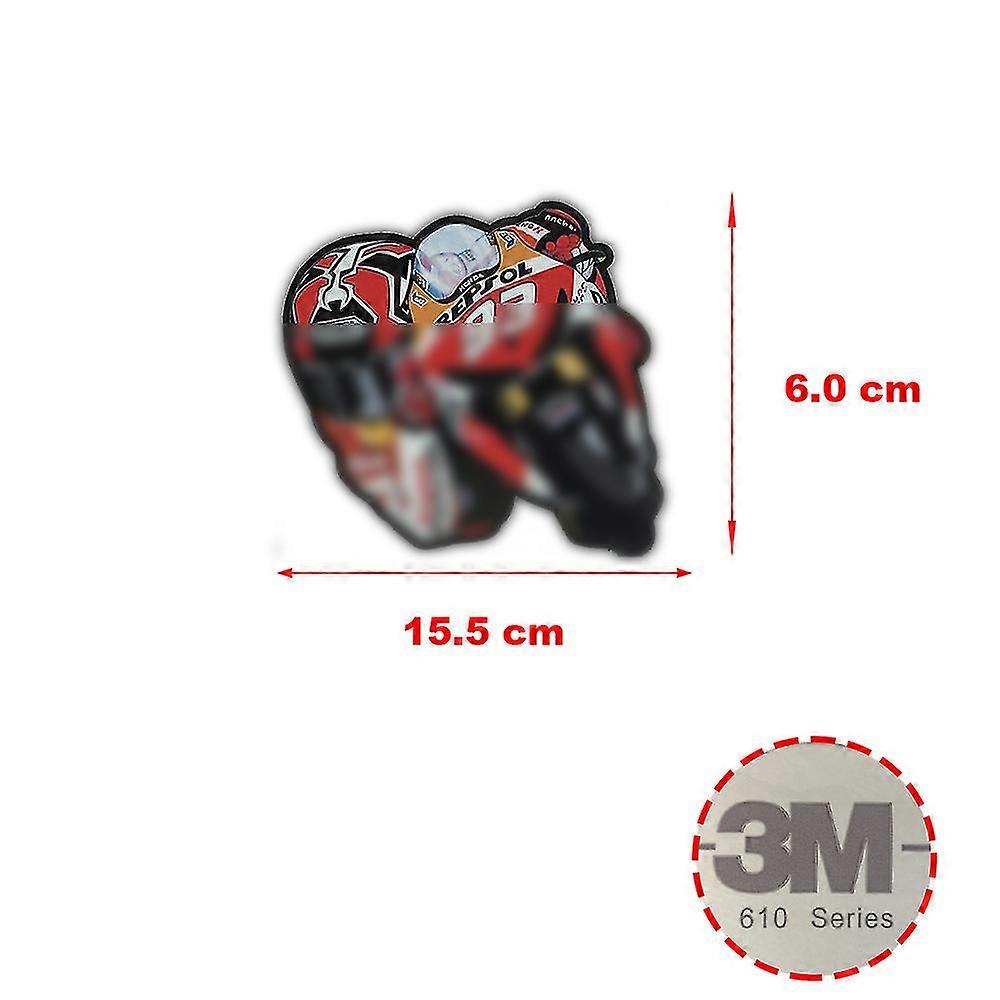 3m عاكس أوساكا Jdm نمط دراجة نارية ملصق خزان موتو هدية كيت سباق الجسم الجانب خوذة الملحقات ملصقات السيارات لهوندا