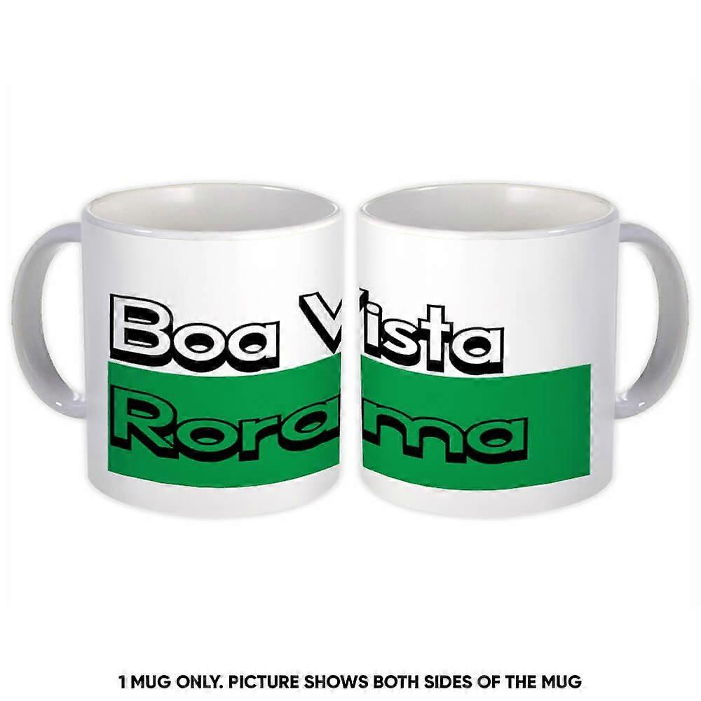 Darčekový hrnček: Boa Vista Roraima Rectangle