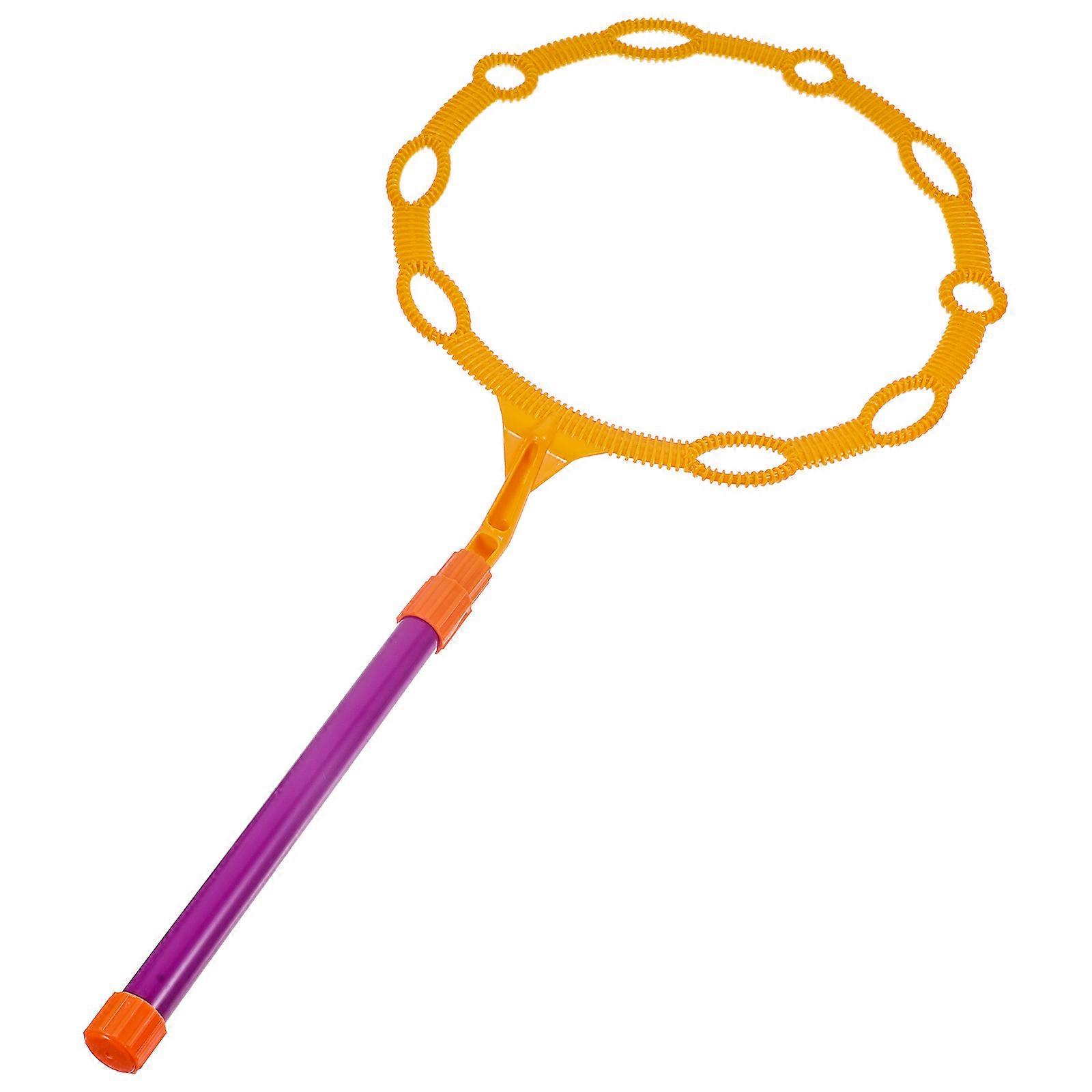 Toddler Toys Cirlce Bubble Wand Blowing Bubble Stick Bubble Tools Big Bubble Wands
