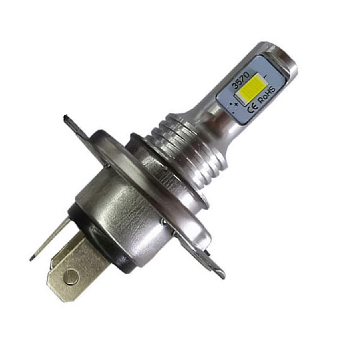 Blue light H4 80W 3570 2SMD glare car LED decoding fog light H4 motorcycle light