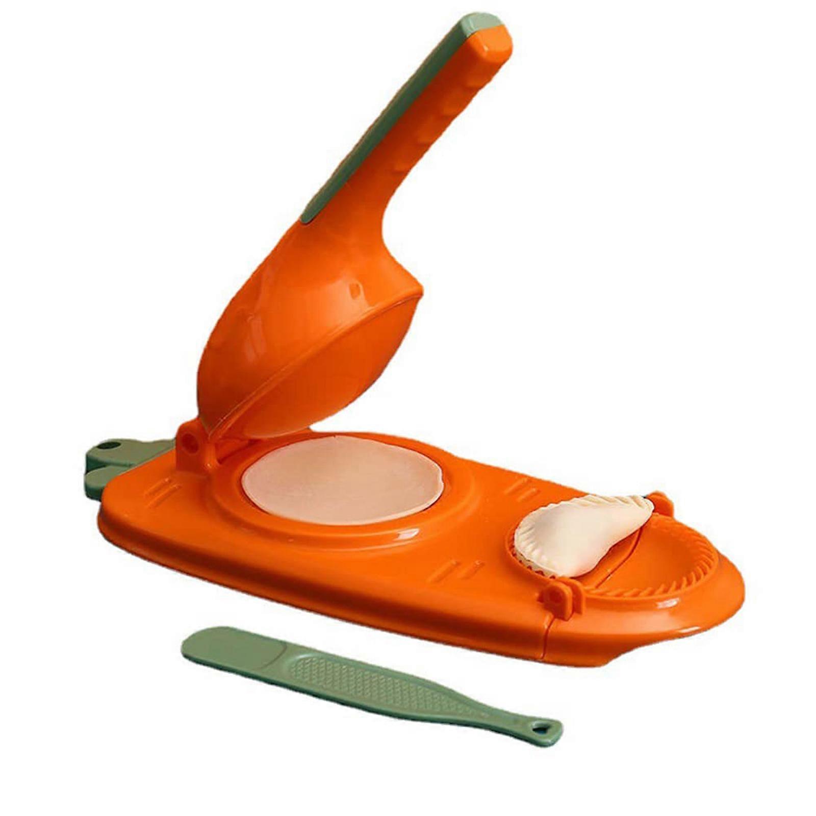 Dumpling Maker Tool 2 In 1 Home Durable Kitchen Baking Accessories Dough Pressing Tool made ofPP material