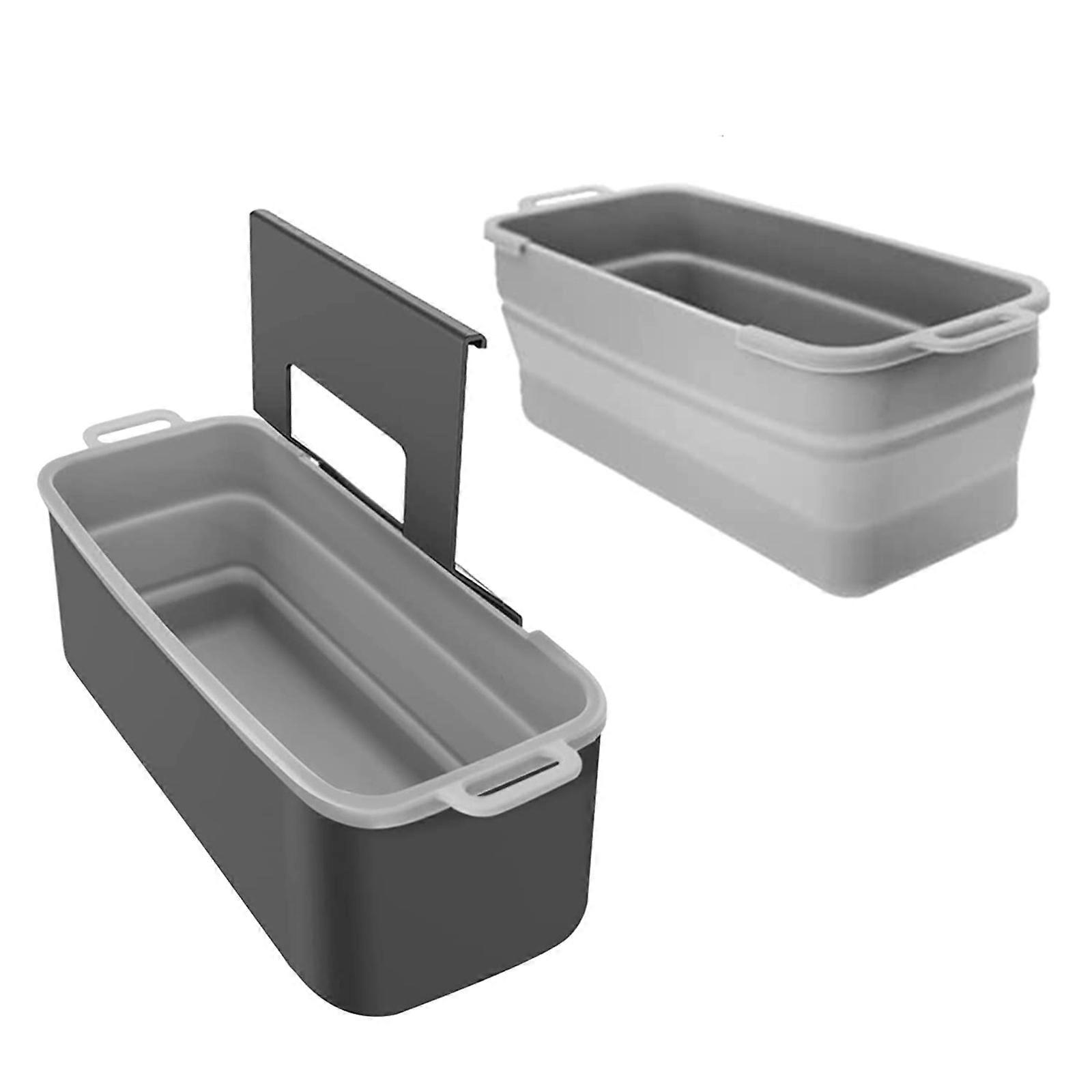 2023 New Upgraded Foldable Griddle Grease Catcher Silicone Drip Pan Liners Reusable Grease Tray Liners Fit for Blackstone Grill Grease Cup Liners Grid