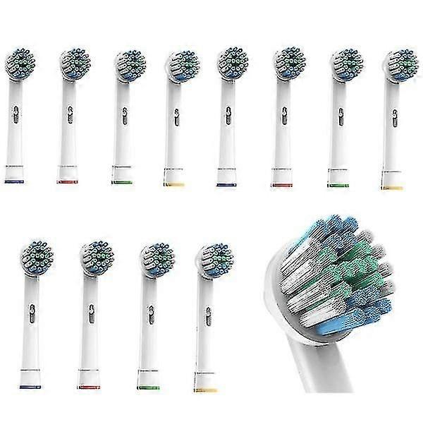 12-pack Oral-b Compatible Toothbrush Heads White