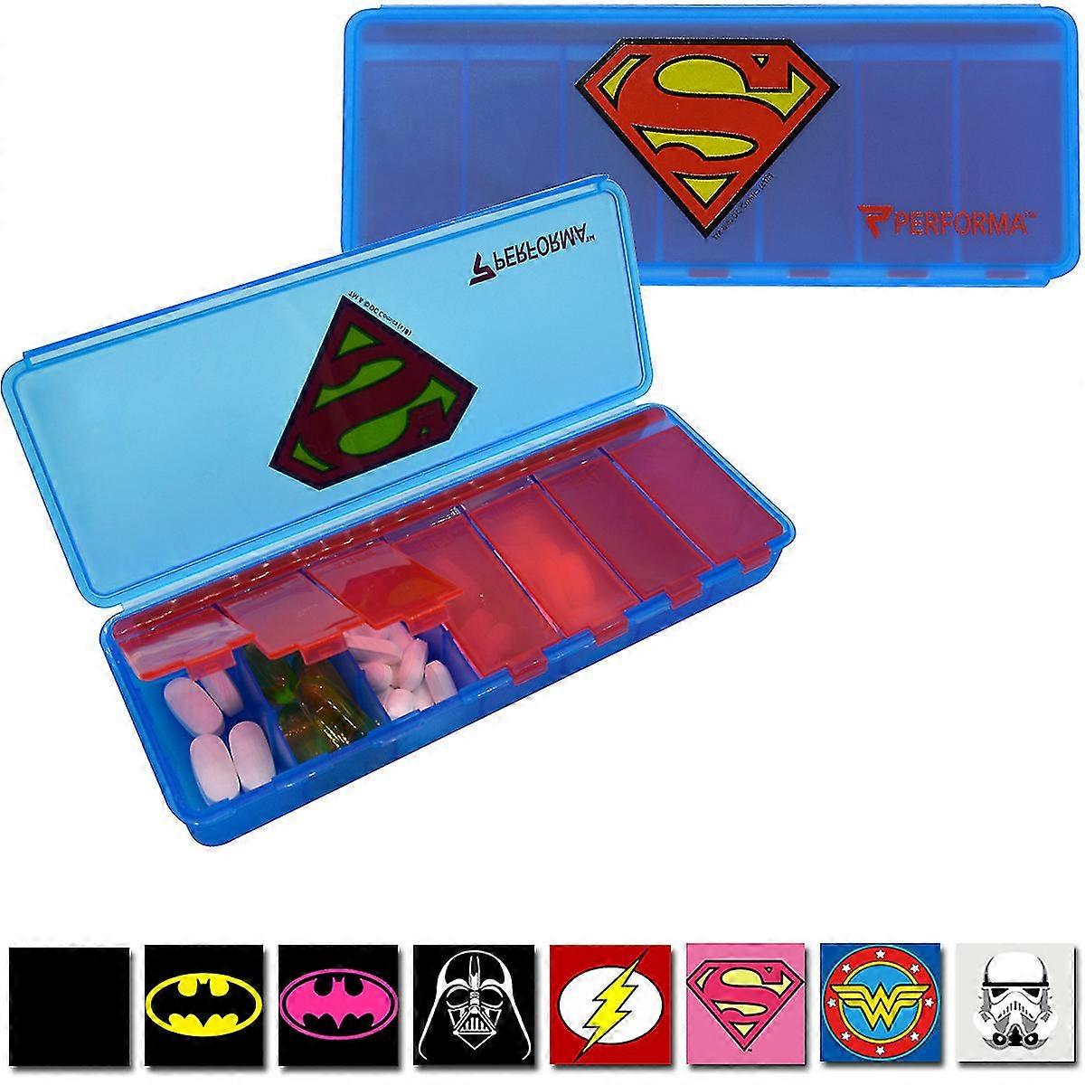 7-Day Pill Container Case Pillboxes