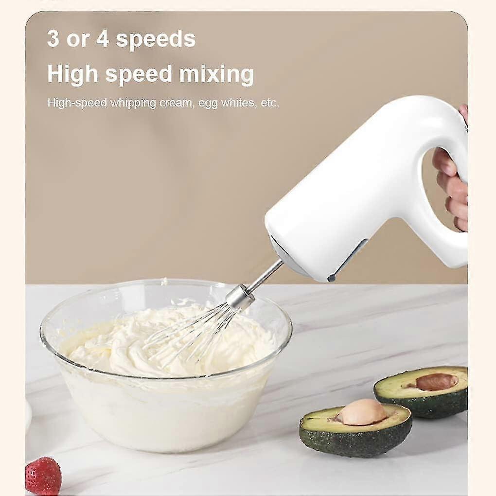 Electric Mixer USB Rechargeable Handheld Egg Whisk