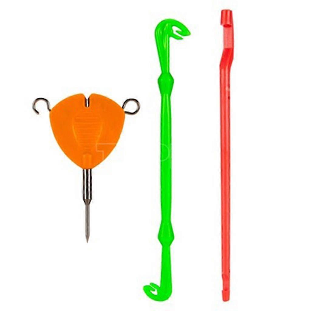 Carp Fishing Line Knotting Knotless Knot Rig Tackle 5 In 1 Multi Puller Tool
