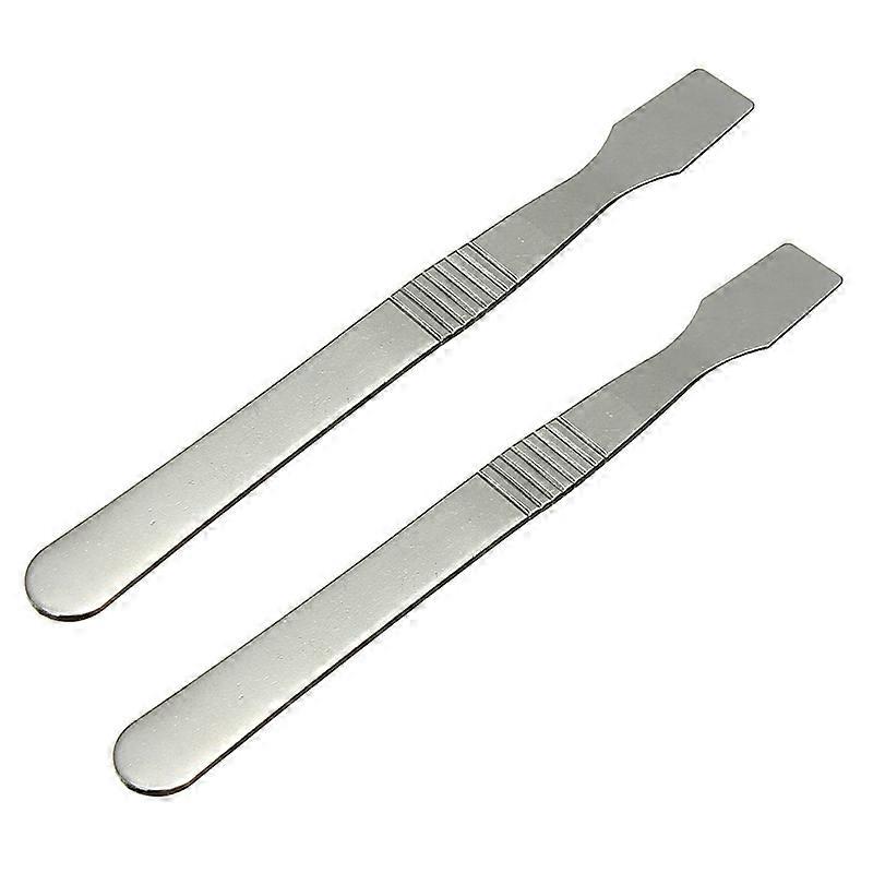2X Stainless Steel Sealing Scraper Flat Scraper Sealing Tool For Solder Paste