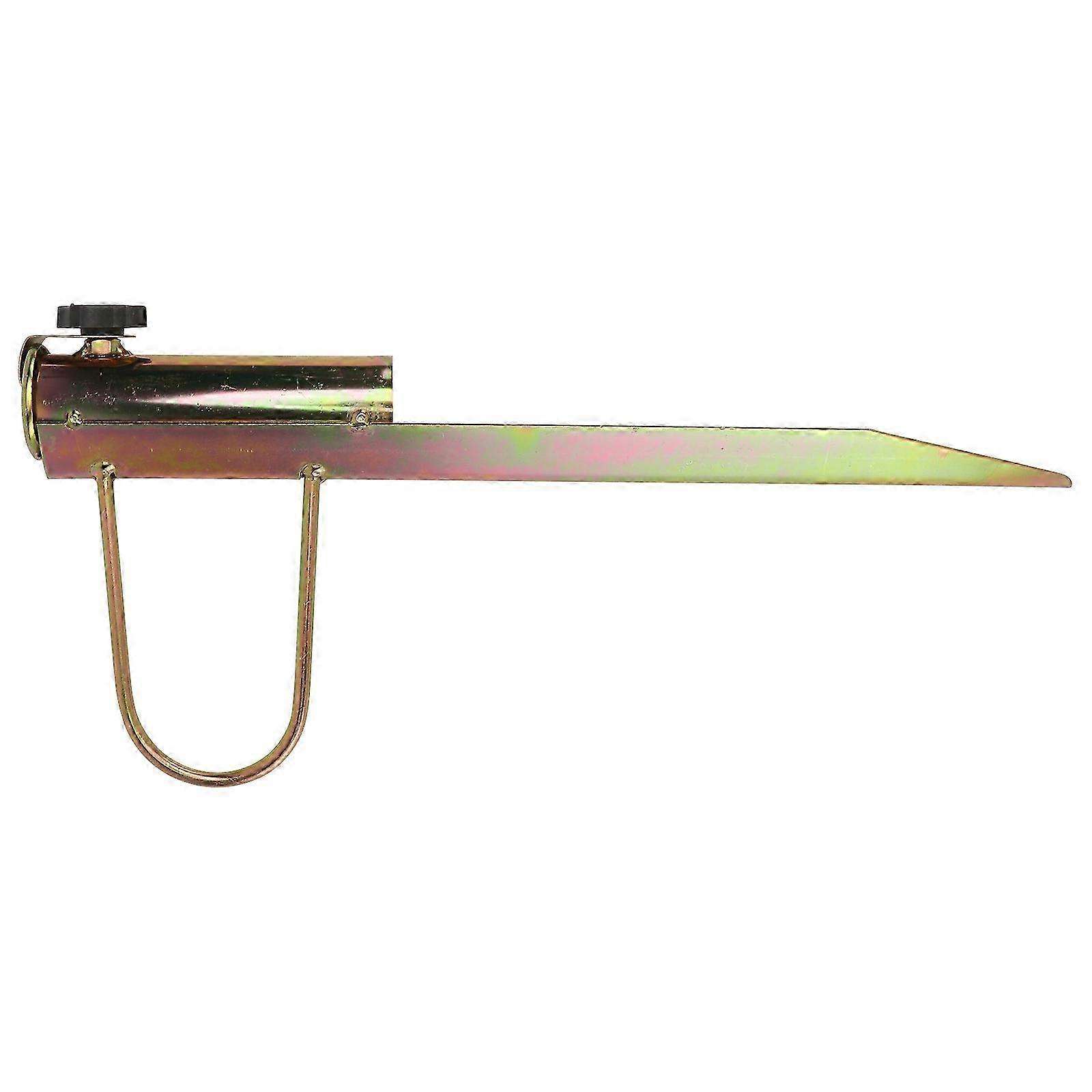 1 support de parasol de plage en fer (doré)