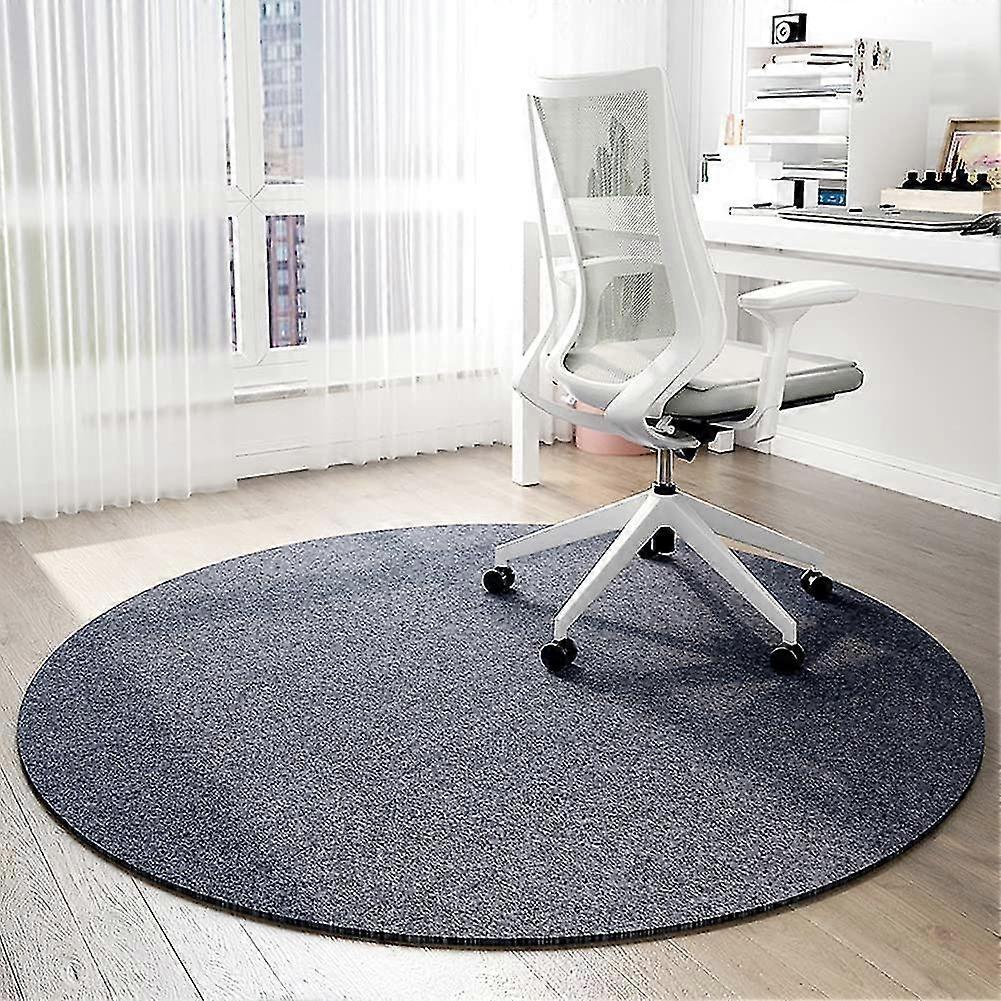 Tapis de chaise de bureau pour protecteur de plancher en bois tapis de chaise roulante tapis de sol rond tapis antidérapant sol m
