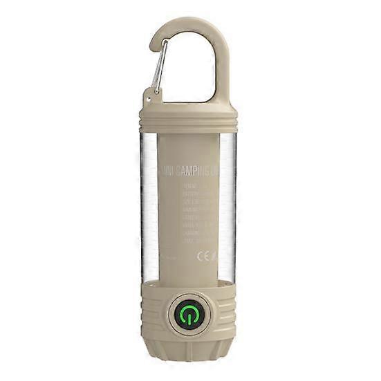 Luce da campeggio a LED con gancio 4 modalità Regolabile Impermeabile Type-C Ricaricabile Portatile