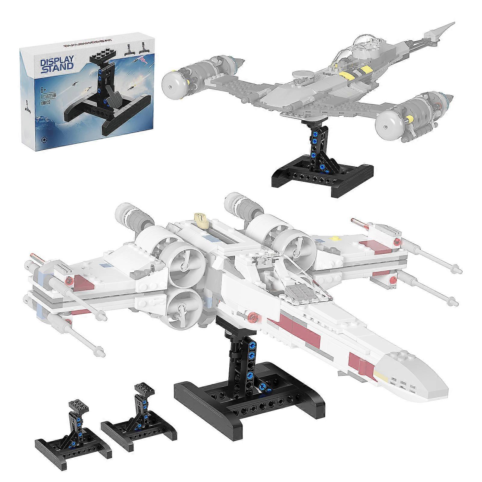 MOC X-Wing Fighter Stand 17386 Compatible Building Blocks