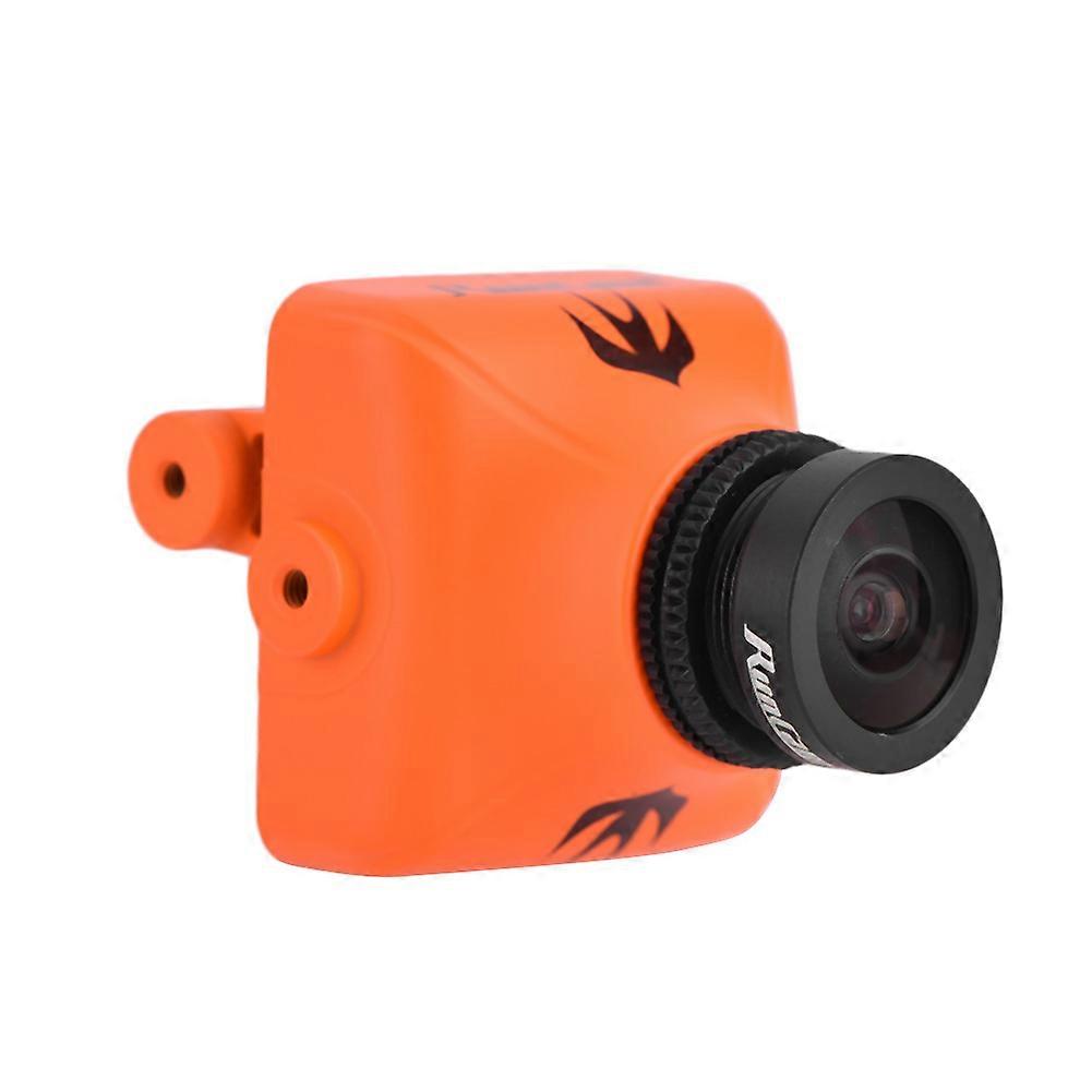 Mini FPV Quadcopter Drone 600TVL 0.01Lux 130° FOV Camera RC Accessory Orange 2.5mm