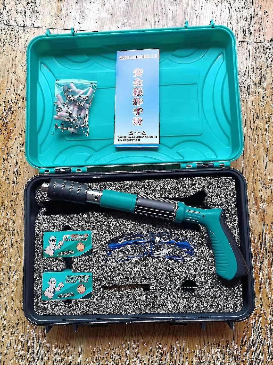 25mm Manual Steel Nails Gun Fully Automatic Nailing Great For Light Steel Keel
