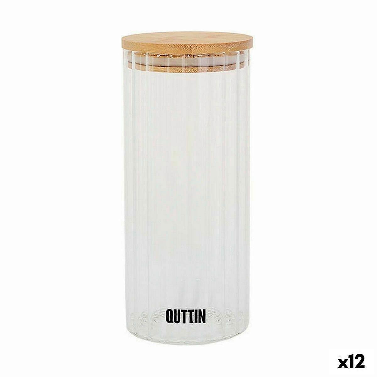 Glas Quttin Borosilikatglas 1,05 L (12 Stück)