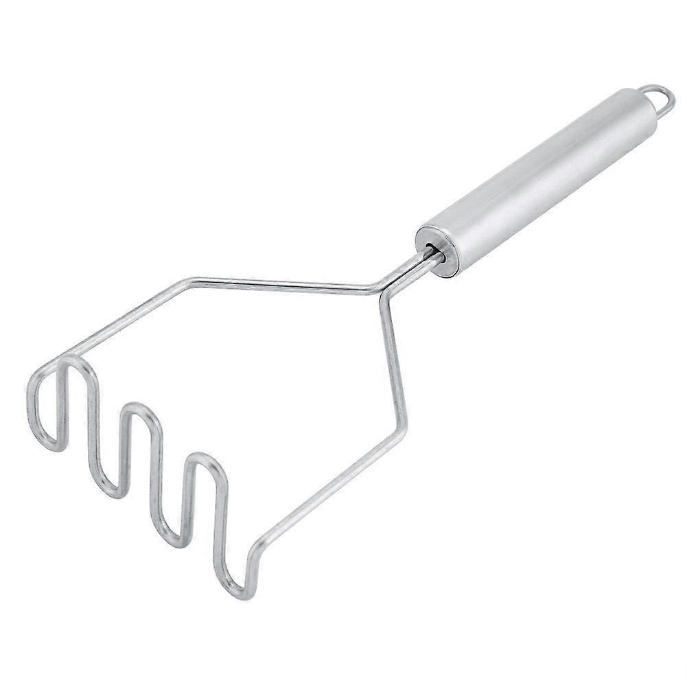Stainless Steel Potato Masher Vegetable Crusher for Smooth Potato Puree and Mashed Potatoes, Ergonomic Handle Design