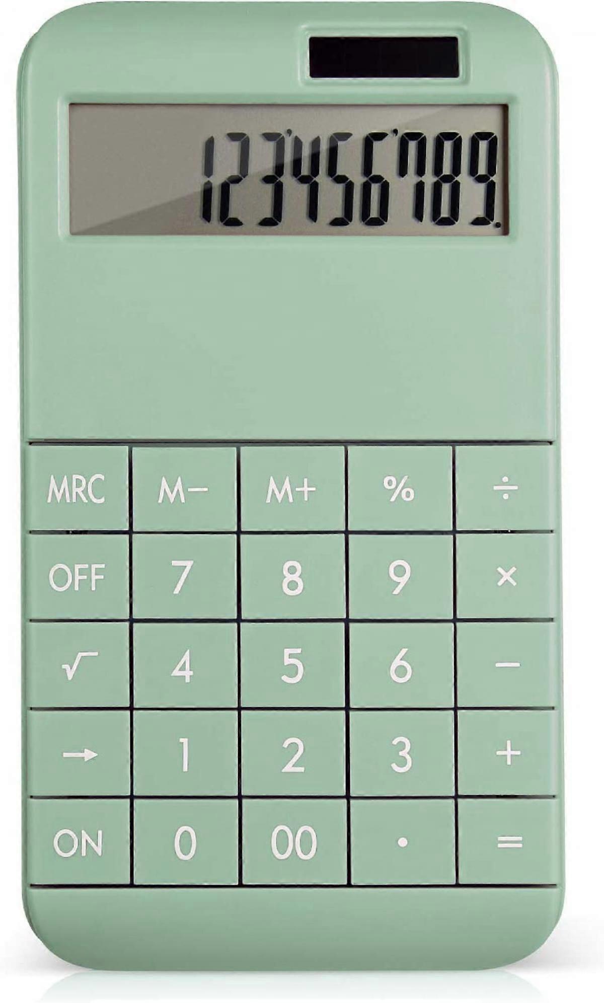 Basic Standard Calculator 12 Digit Desktop Calculator with Large LCD Display for Office, School, Home & Business Use