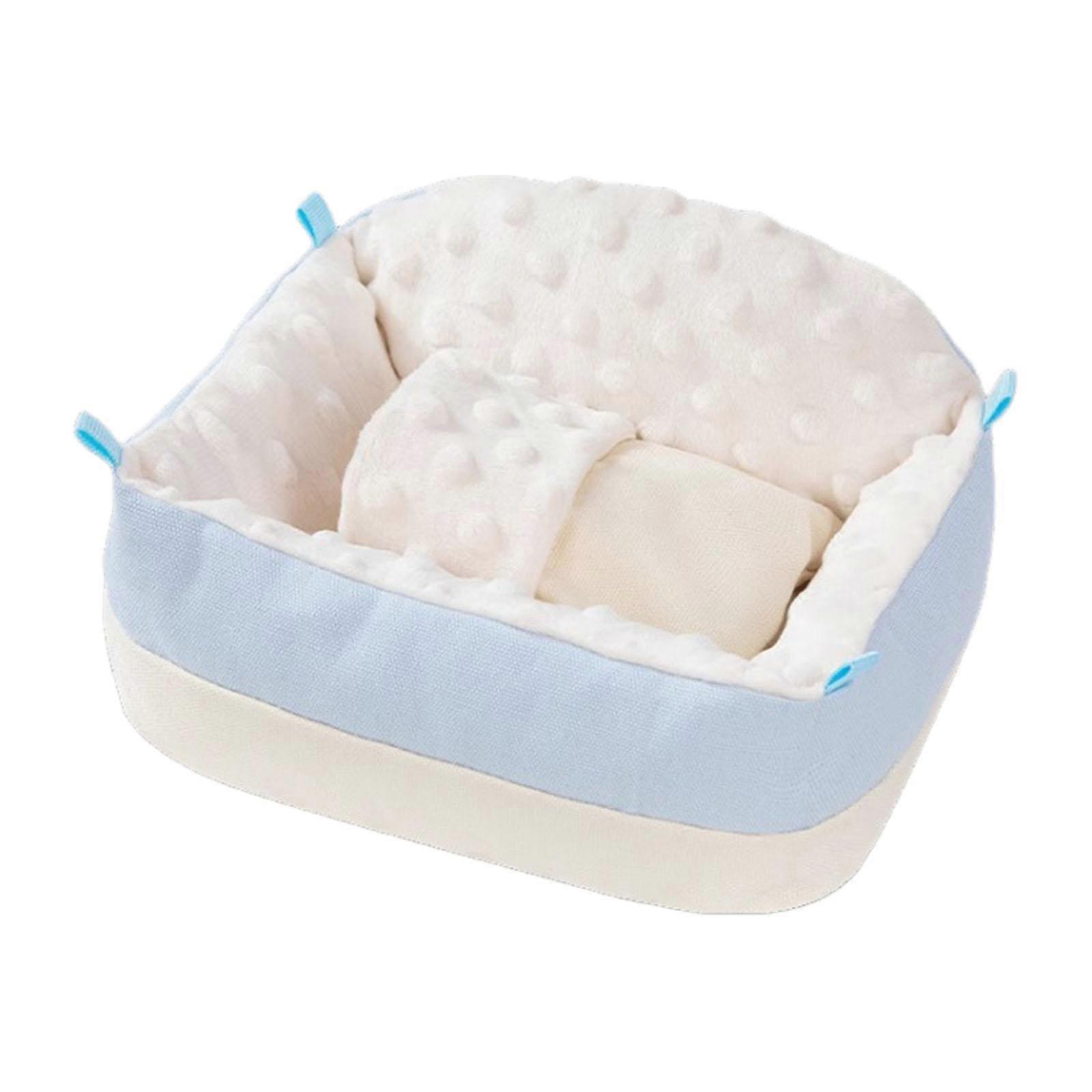 Hamster Warm Nest Mini House Hut Hideout Toy Hammock Washable Guinea Pig Cave
