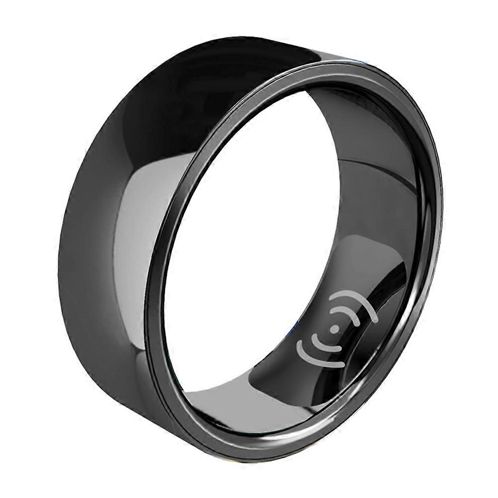 SR200 Helseovervåking Smart Ring Multifunksjon Vanntett Fingerring-22mm / Svart