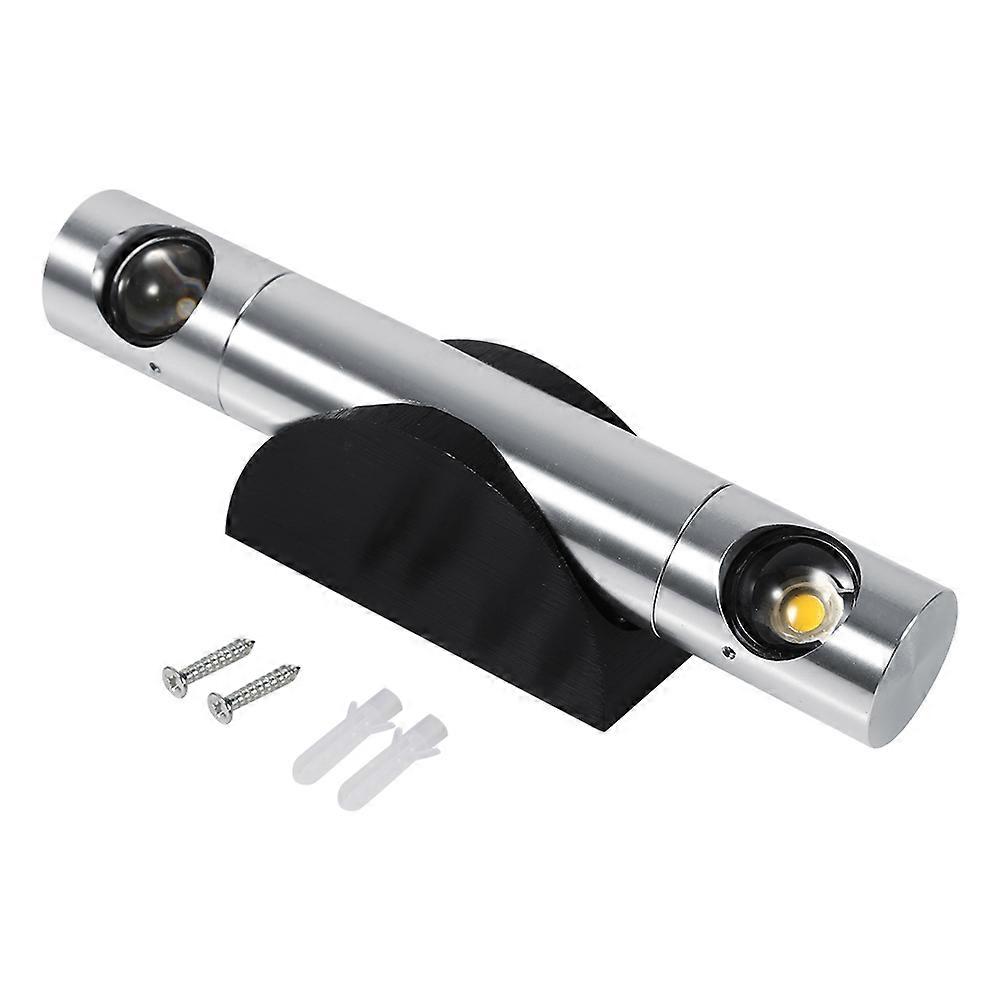 6W 360 Degree Rotating LED Wall Lamp Double Head for Corridor and Hallway Lighting, Modern Style, Energy Efficient