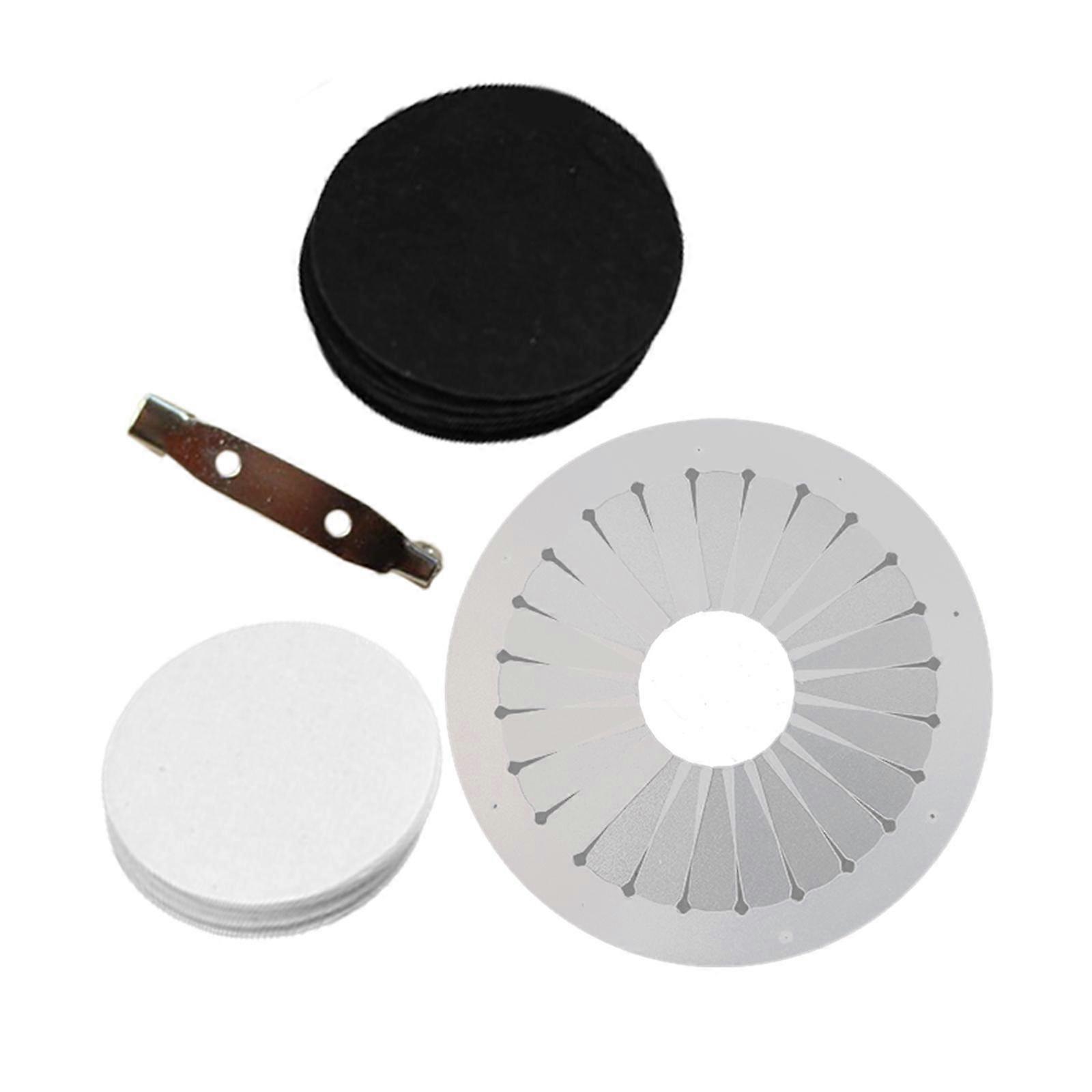 Easy Rosette Maker Badge Knapp Prydnad för nybörjare 12cm,15cm,9cm sömnad