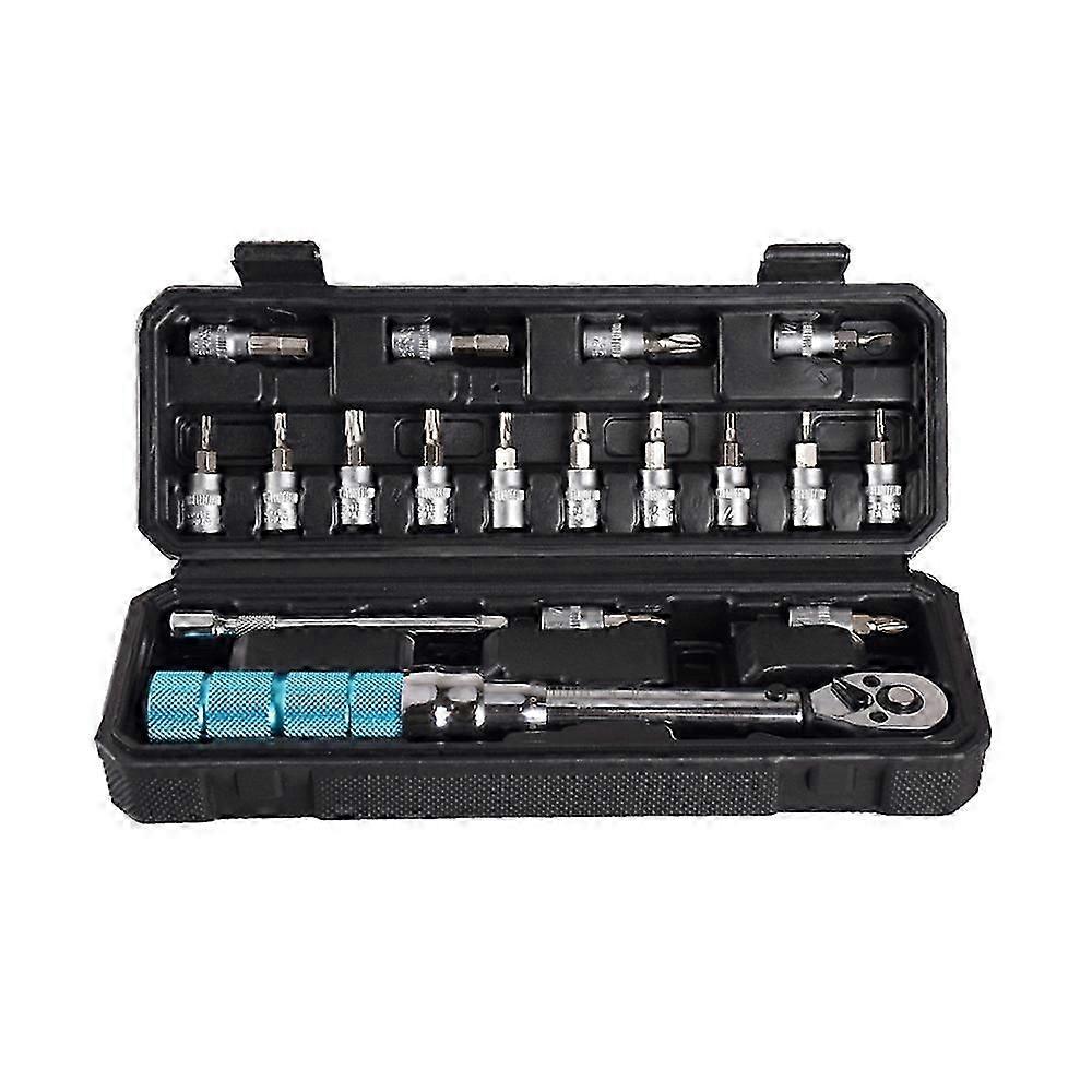 Quick-release Torque Wrench High Precise Torque Preset Wrenches 1/4inch Ratchet Head Torque Adjustable Bike Car Repairing Tool