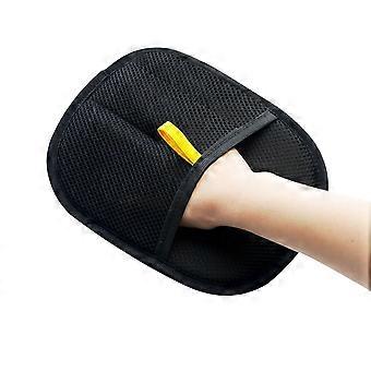 Pet Grooming Gloves, Silicone Double-Sided Pet Grooming Gloves