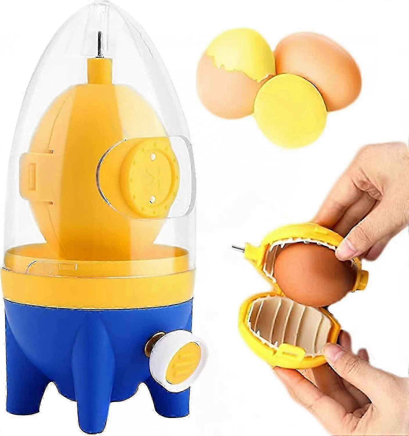 Portable Manual Egg Yolk Mixer - Handheld Whisk & Spinner Tool for Kitchen, Baking, Cooking