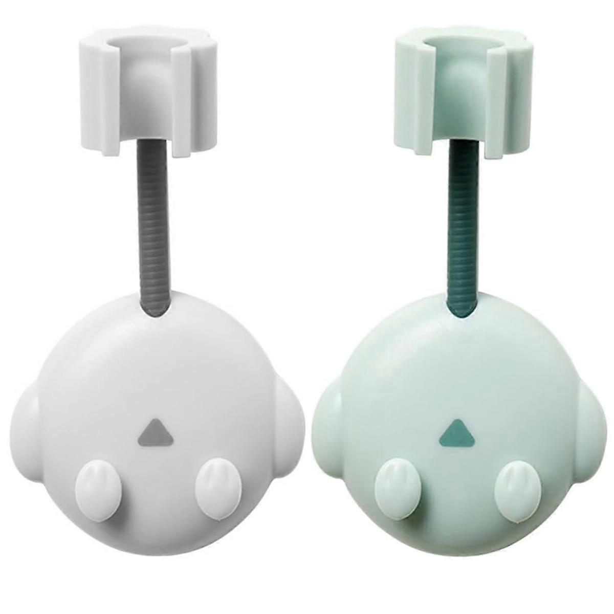 Innovative Bath Solution, Odorless And Durable, Removable Adjustable Angle Positions, 360 Degrees Rotatable Double Hook Punch-free Wall-mount Shower