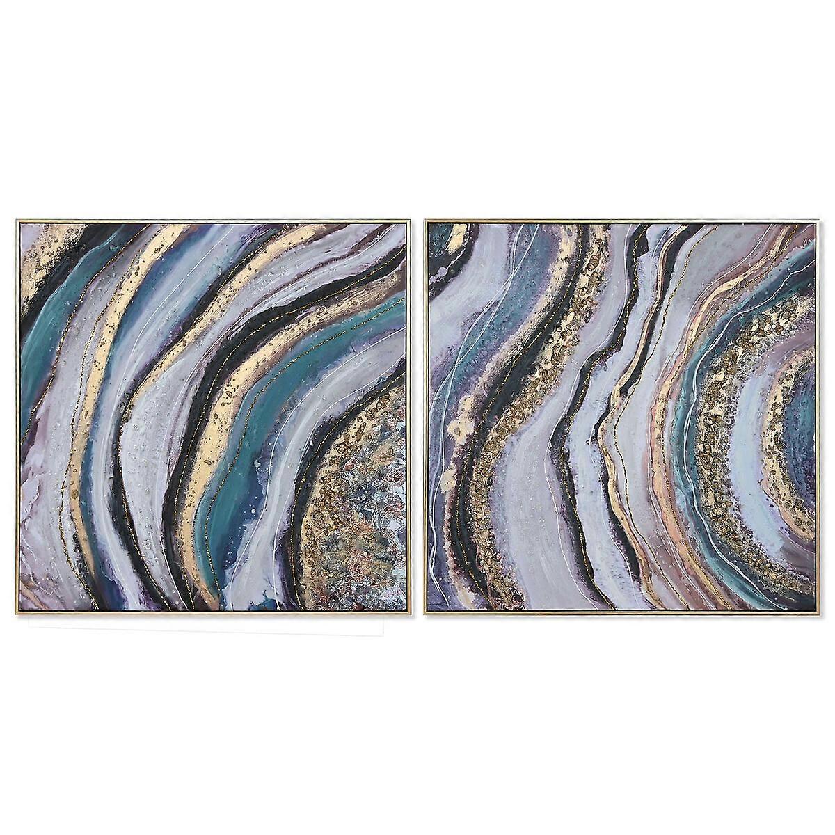 Canvas Home ESPRIT polystyrene Canvas 82 x 4.5 x 82 cm