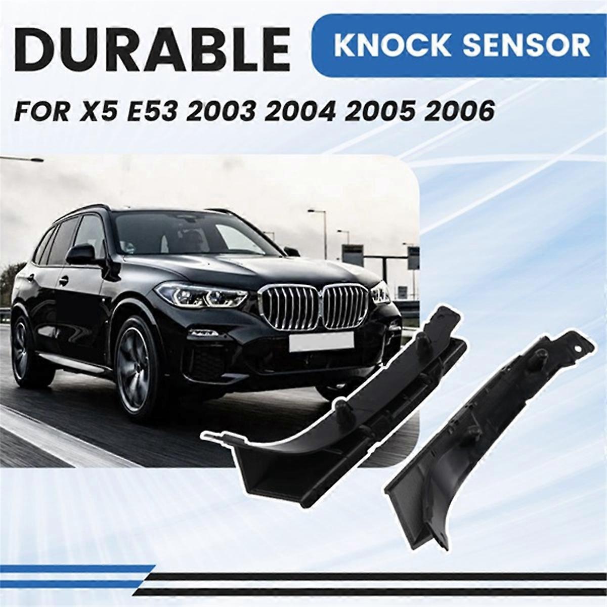 1 Pair Front L&R Bumper Cover Bar Support Bracket Holder for
