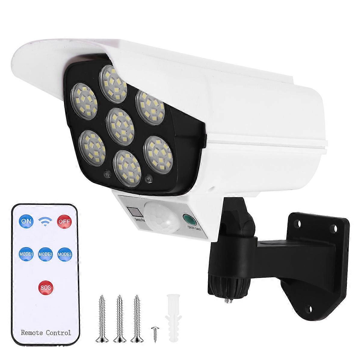 Solar Simulation Monitoring Light Simulation Security Fake Camera Human Body Sensor Light Outdoor Ho