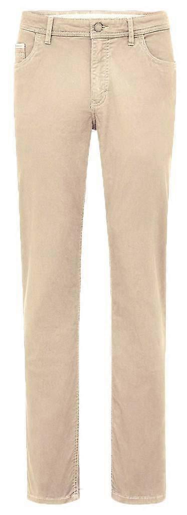 Redpoint Milton 5 Pocket Regular Fit Jeans - Beige