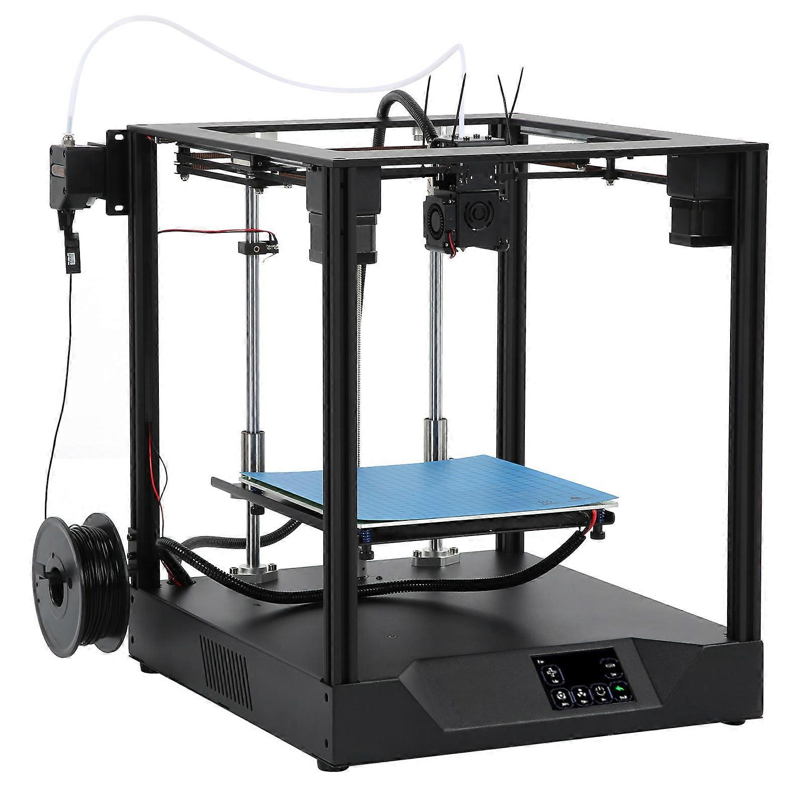 TWO TREES Sapphire Pro 110V 3D طابعة DIY أدوات مجموعات لنظام التشغيل Windows / OS X ، الصفائح المعدنية السوداء ، قابس الولايات المتحدة للسوق الأوروبية