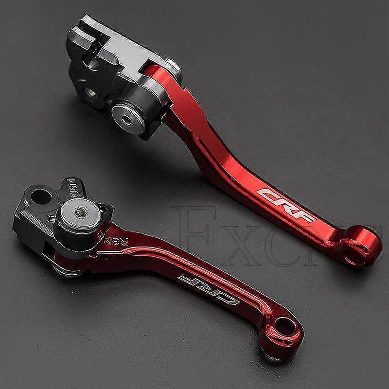 Mat farve til Honda Crf250R Crf450R Crf 250 450 R 2007-2022 Foldbar bremsekoblingshåndtag Dirt Pit Cykelbremse Koblingshåndtag Greb