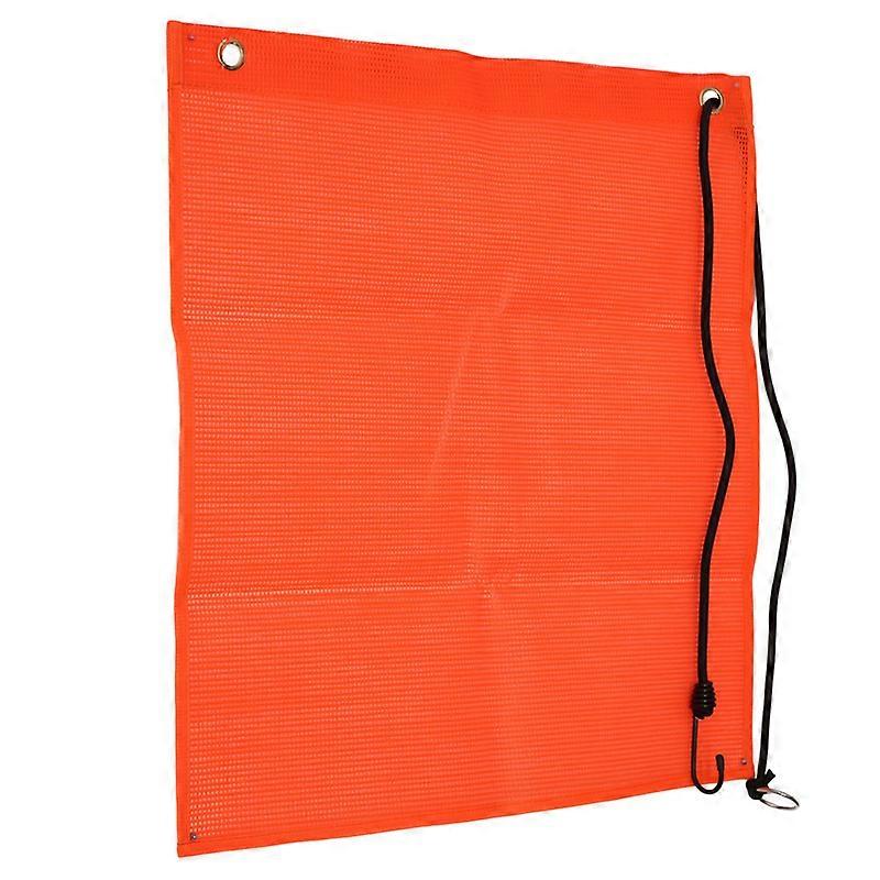 Bungee Safety Flag Good Visibility Weatherproof Flag with Grommets