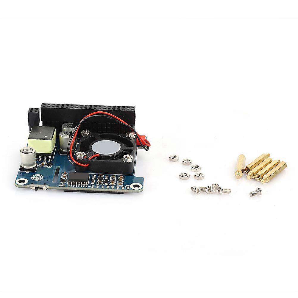 Erweiterungsplatinen-Lüftermodul für RPI 4B/3B+ POE-Ethernet-Power-Onboard-Lüfter