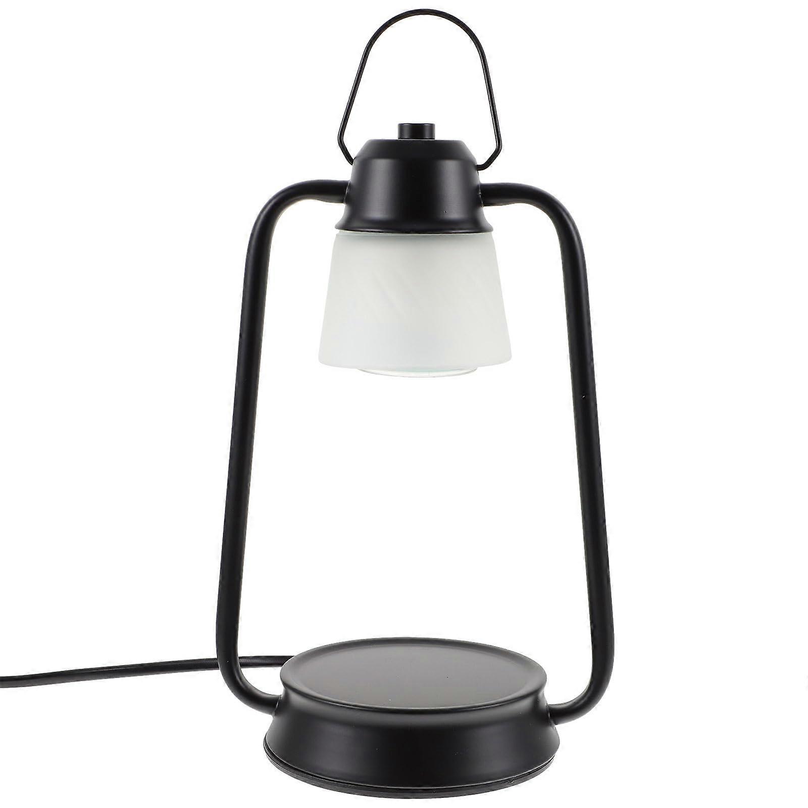 Candle Warmer Lamp with Timer and Dimmer, Black Candle Melter for 2 Bulbs, Compatible with Small and Large Jar Candles