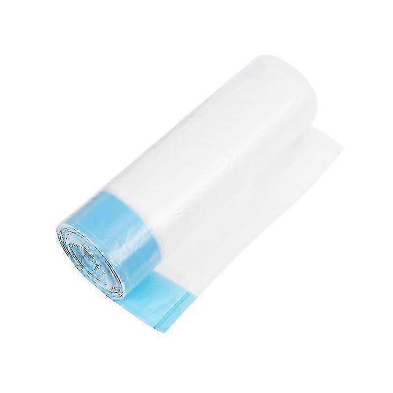 30pcs Drawstring Beam Garbage Bag, Disposable Plastic Bags with Handle