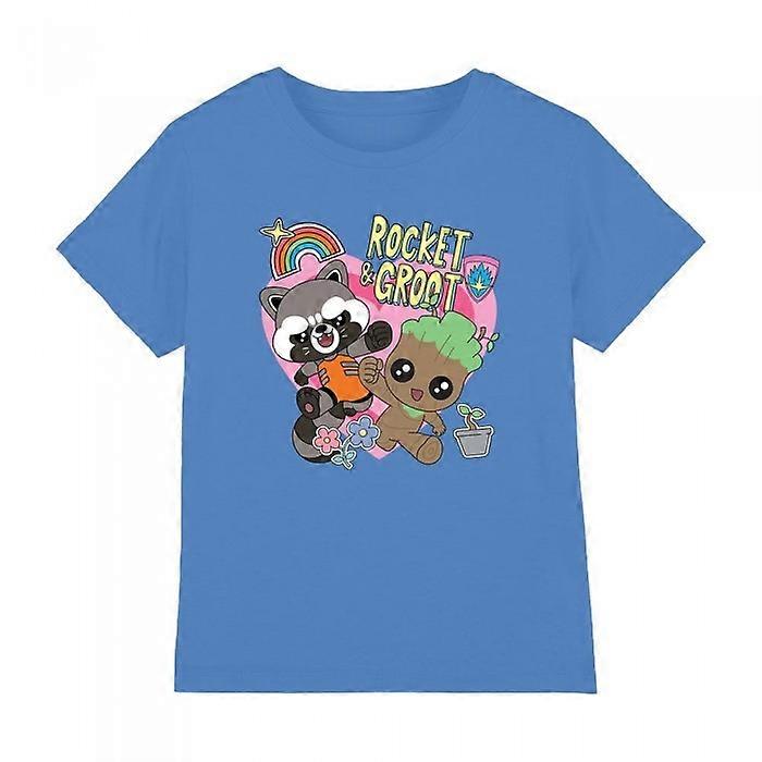 Guardians Of The Galaxy Childrens/Kids BFF Rocket & Groot T-Shirt