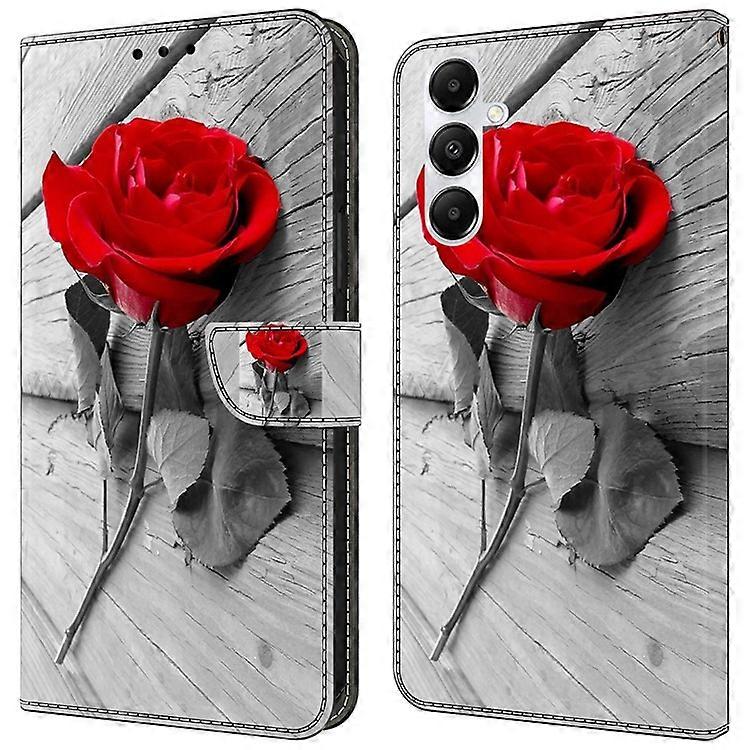 متوافق مع Samsung Galaxy A55 5G جراب الهاتف الخليوي مطبوع 3D نمط حامل غطاء جلدي