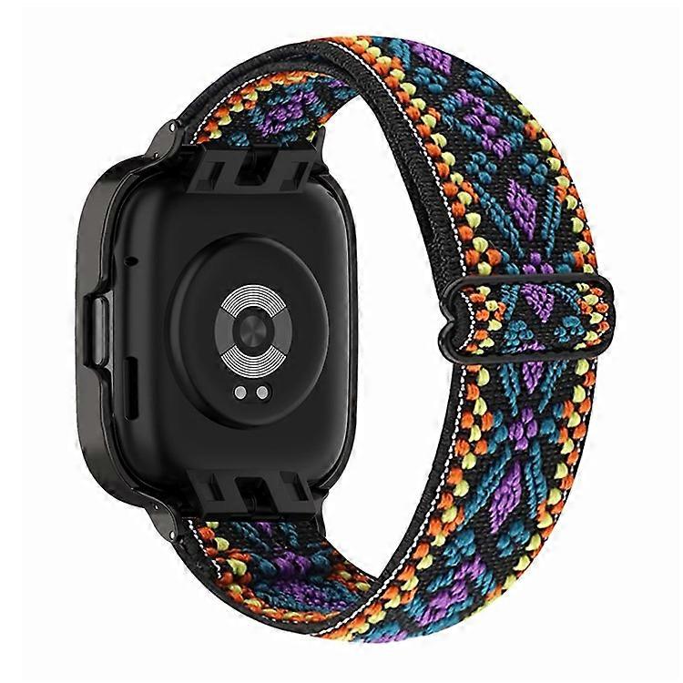 Compatible For Xiaomi Redmi Watch 3 Active Nylon Strap with Case Cover Quick Release Elastic Watch Band