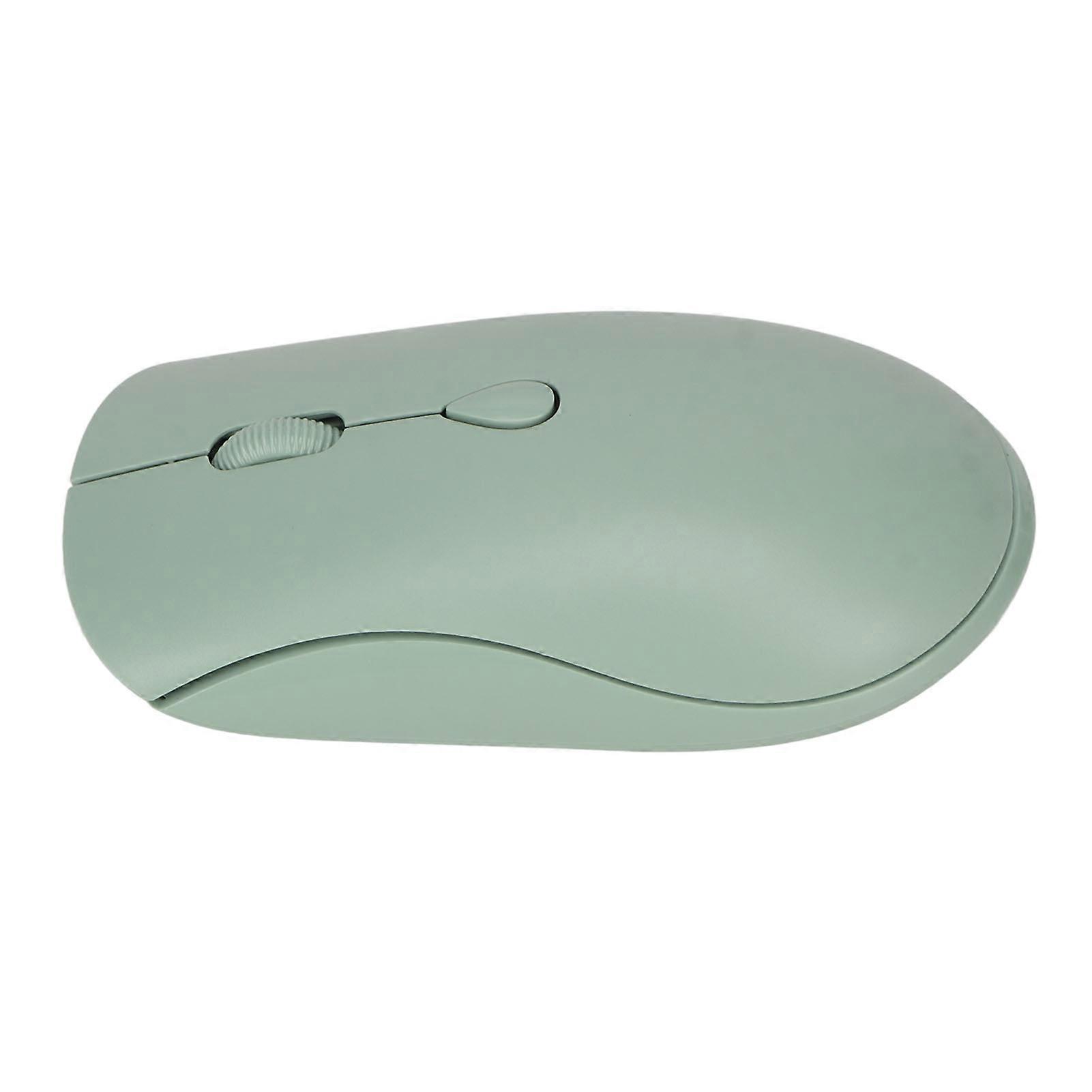 Rechargeable 2.4G Wireless Mouse 1600DPI Bluetooth 5.2 Silent for Office Use
