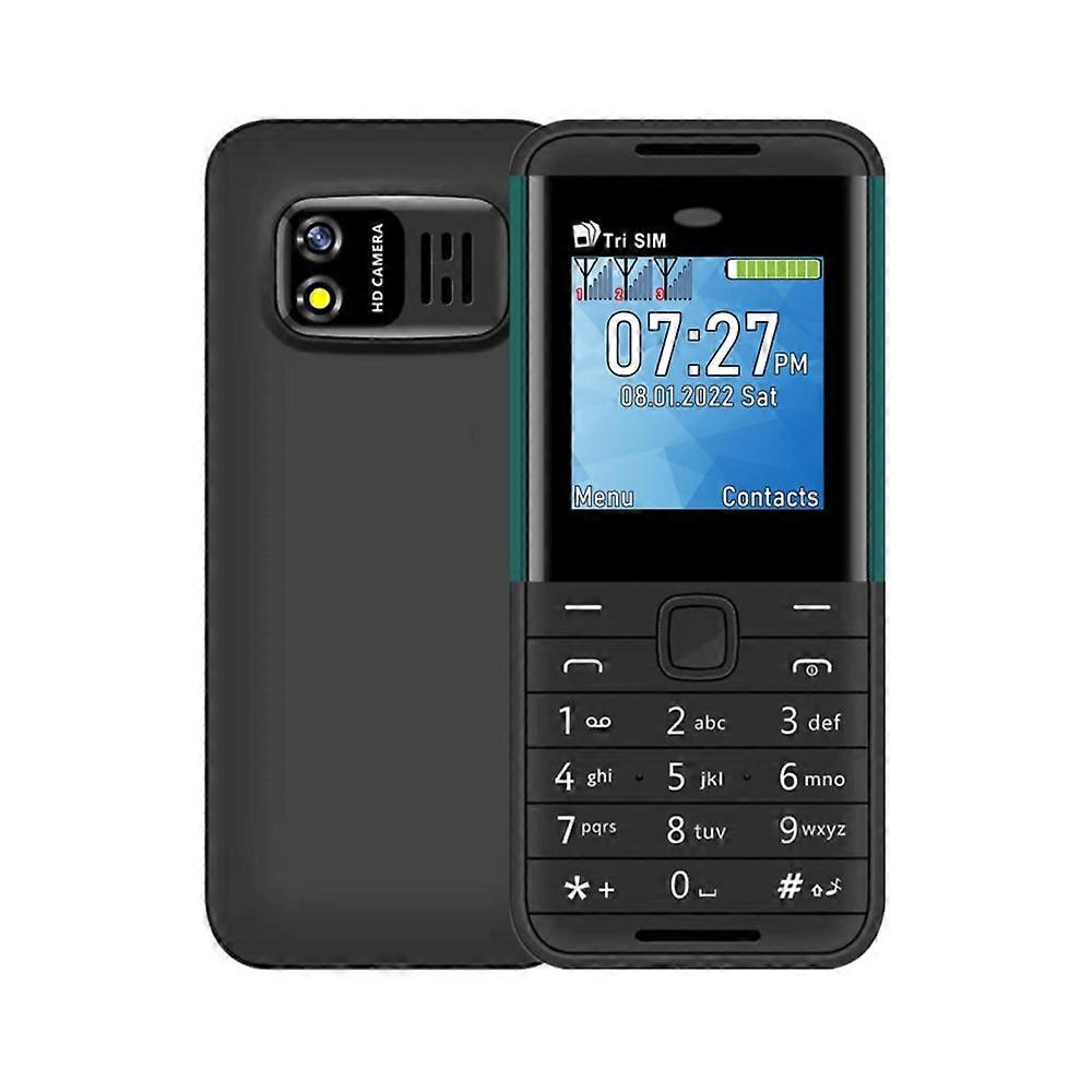 SERVO BM5310 Mini Celular, Tecla Inglesa, 1,33 polegadas, MTK6261D, 21 Teclas, Suporte Bluetooth, FM, Som Mágico, Registro Automático de Chamadas, GSM, Triplo SIM