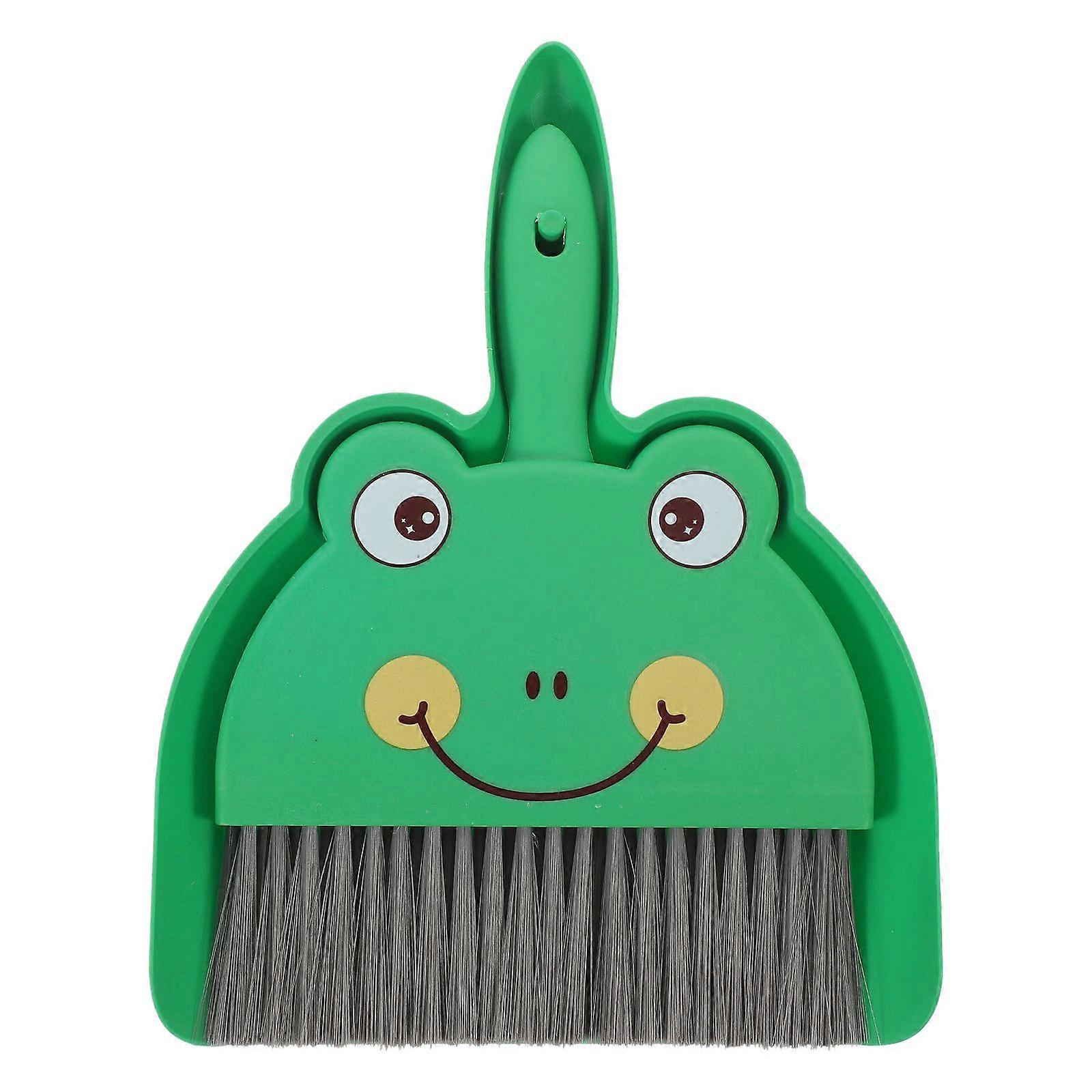 1 Set Mini Cleaning Broom Dustpan Table Brush Set Dining Table Sweeper Cleaning Tool