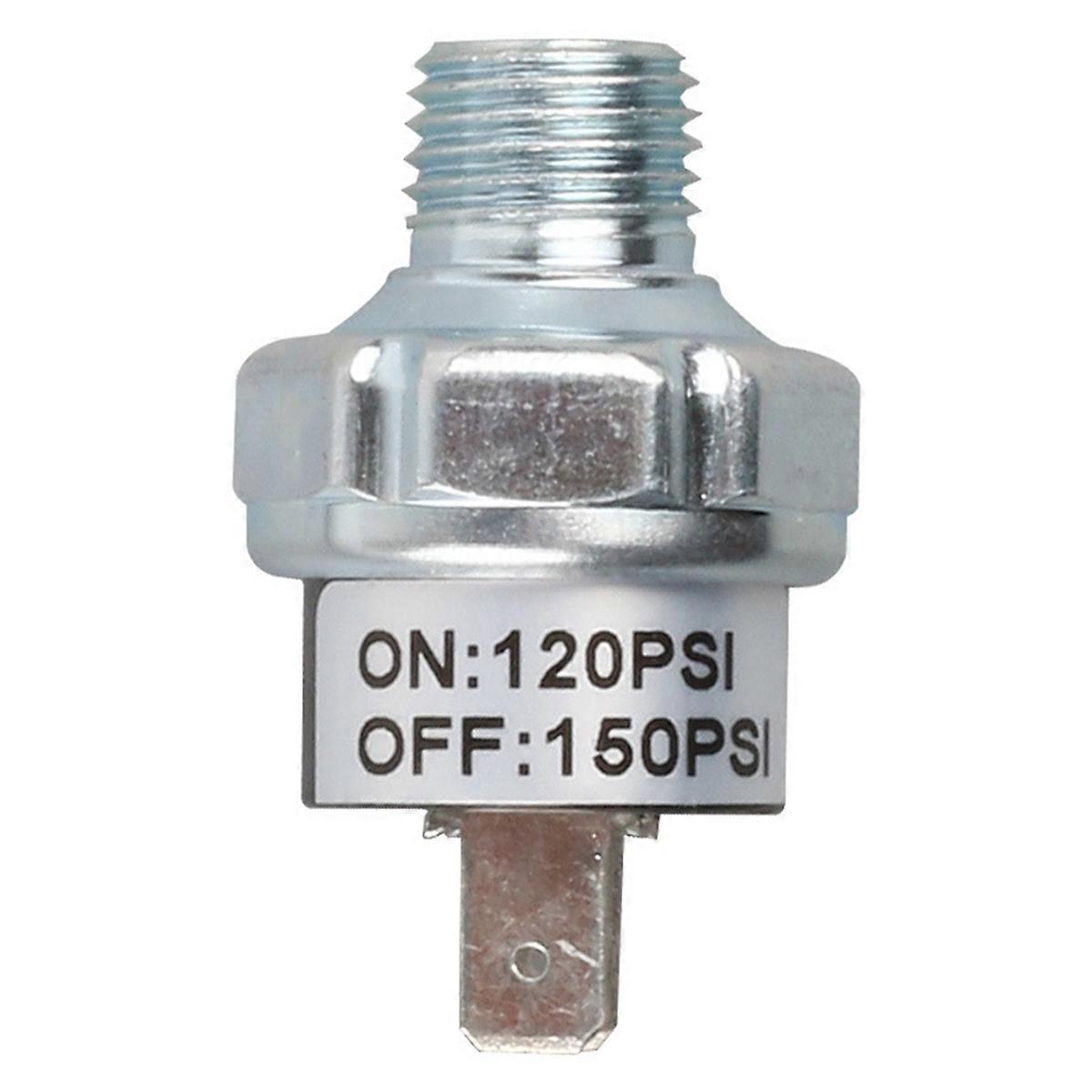 1/4 NPT Air Pressure Control Switch 120-150PSI Air Compressor Pressure Switch for Air Horn Air Susp