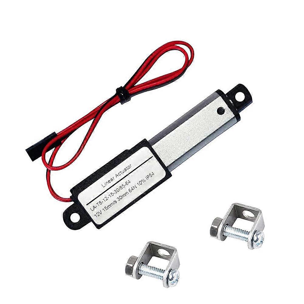 Electric Mini Linear Actuator Stroke, 64N/14.4Lb, Speed 0.6Inch/S Mini Waterproof Motion Actuator Sm