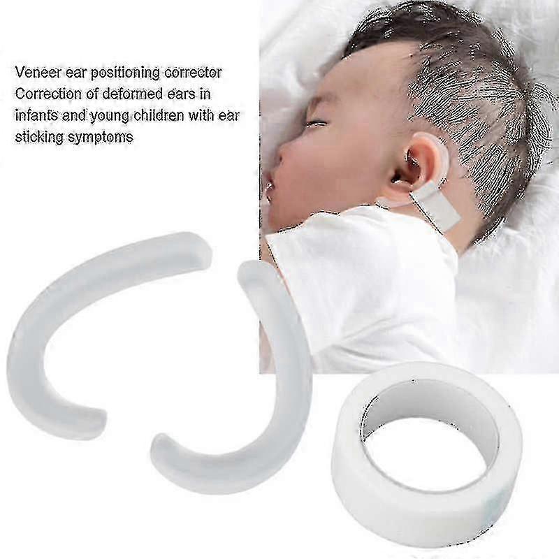 Baby Ear Corrector Cuttable Breathable Infant Toddler Auricle Valgus Silicone Correction Patch With Ear Support Patches