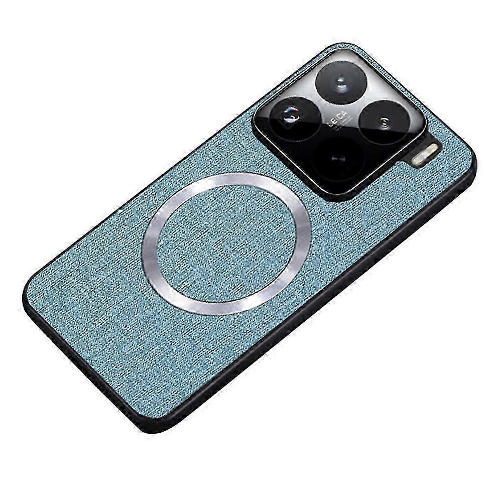 Capa de telefone compatível com MagSafe com proteção contra quedas de 15 pés e material TPU/Pano